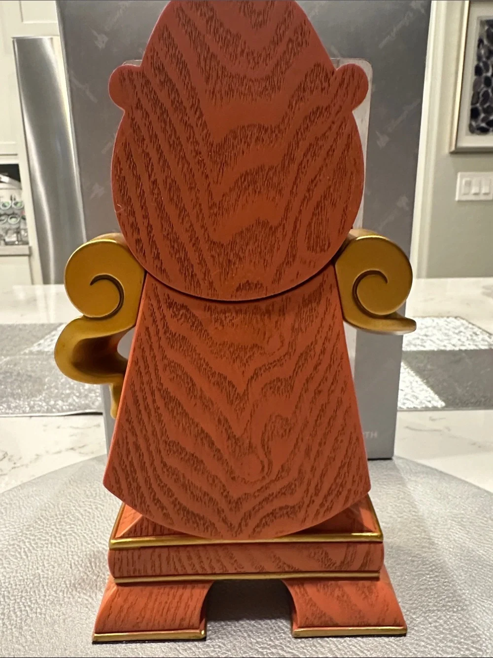 Disney Beauty & The Beast Cogsworth pendulum clock , New